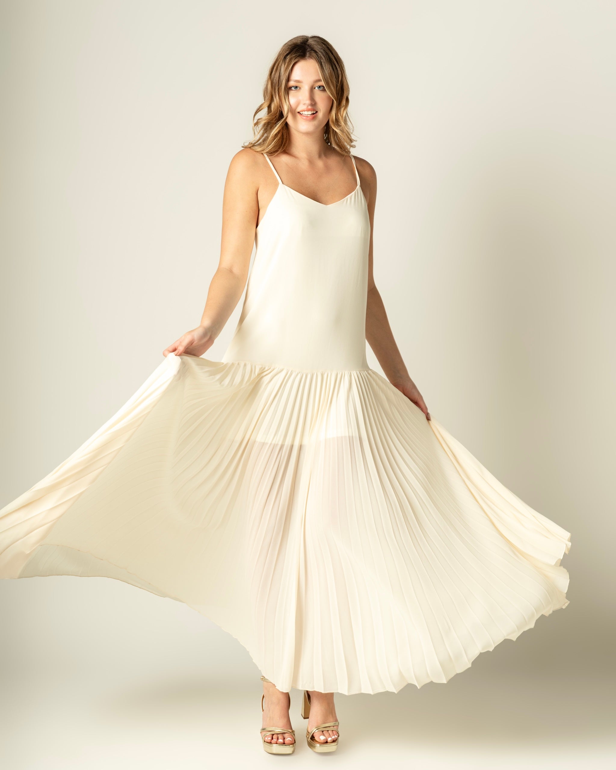 Chelsea Pleated Dress